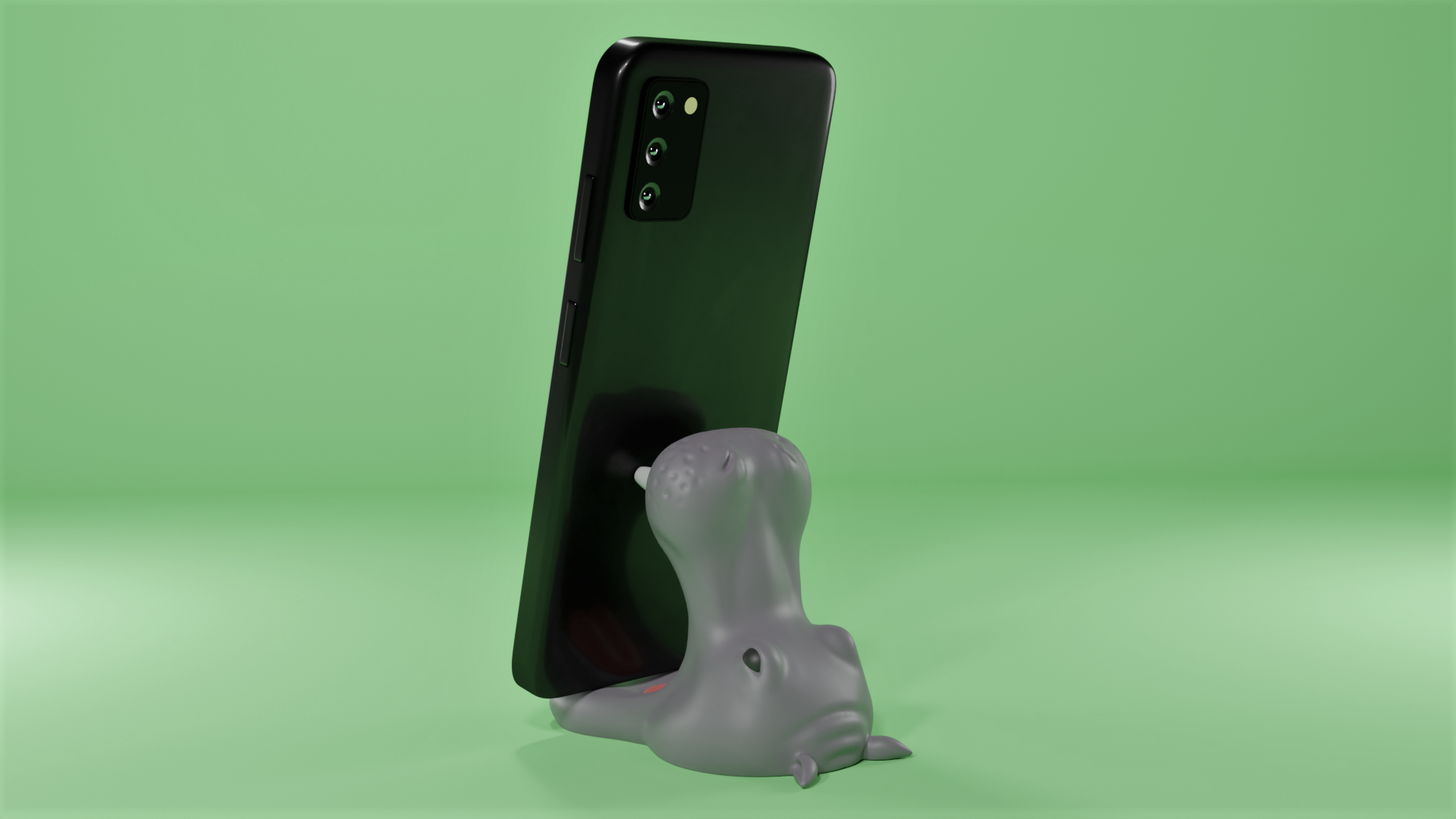 Hippo phone stand